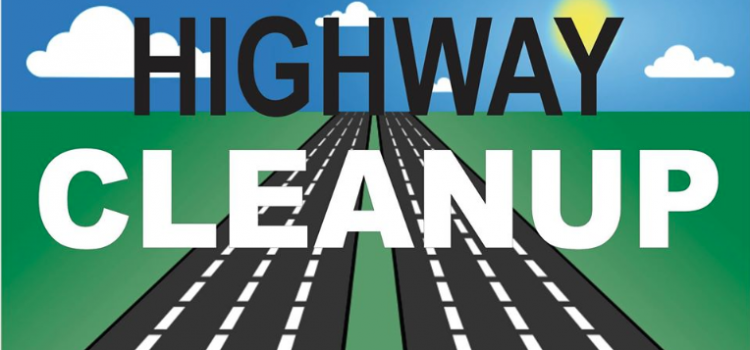 Highway Cleanup – Wednesday May 22, 2019